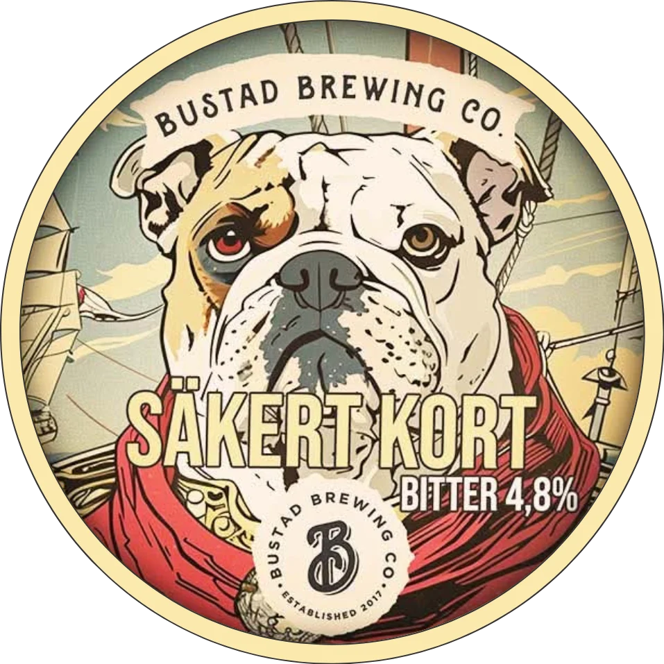 Säkert Kort • Bustad Brewing Co